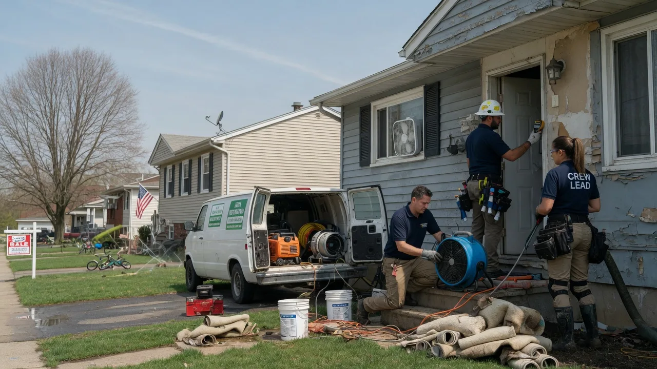 Flood Cleanup in Bruno, NE near me