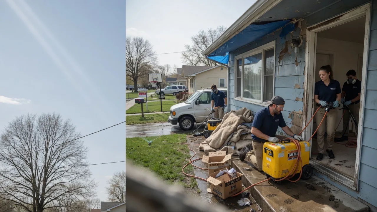 Basement Flood Cleanup in Bruno, NE near me